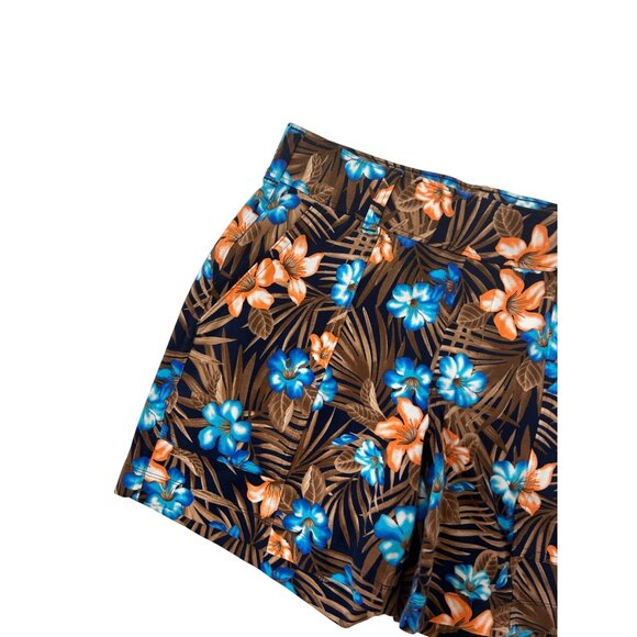Lands End Womens Floral Print Pull-On Shorts S/P 1766 - Picture 2 of 8